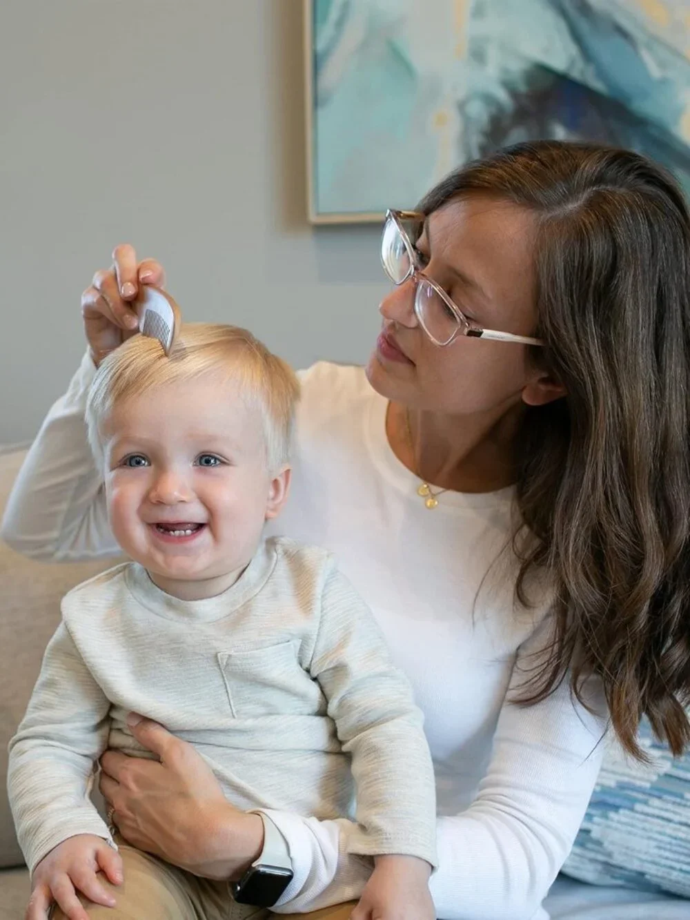 Dr. Brown's Soft and Safe Baby Brush + Comb